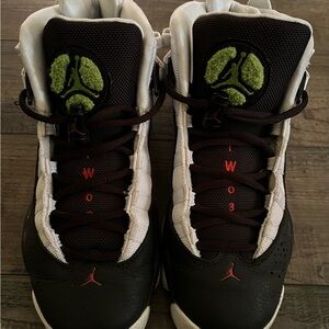 Nike Kids Sneakers - Black, White, Green